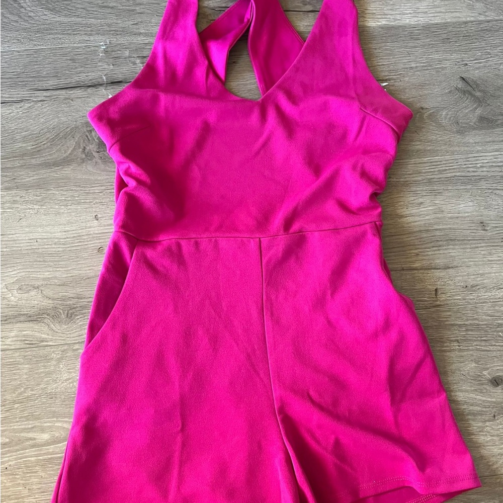 Pink romper
